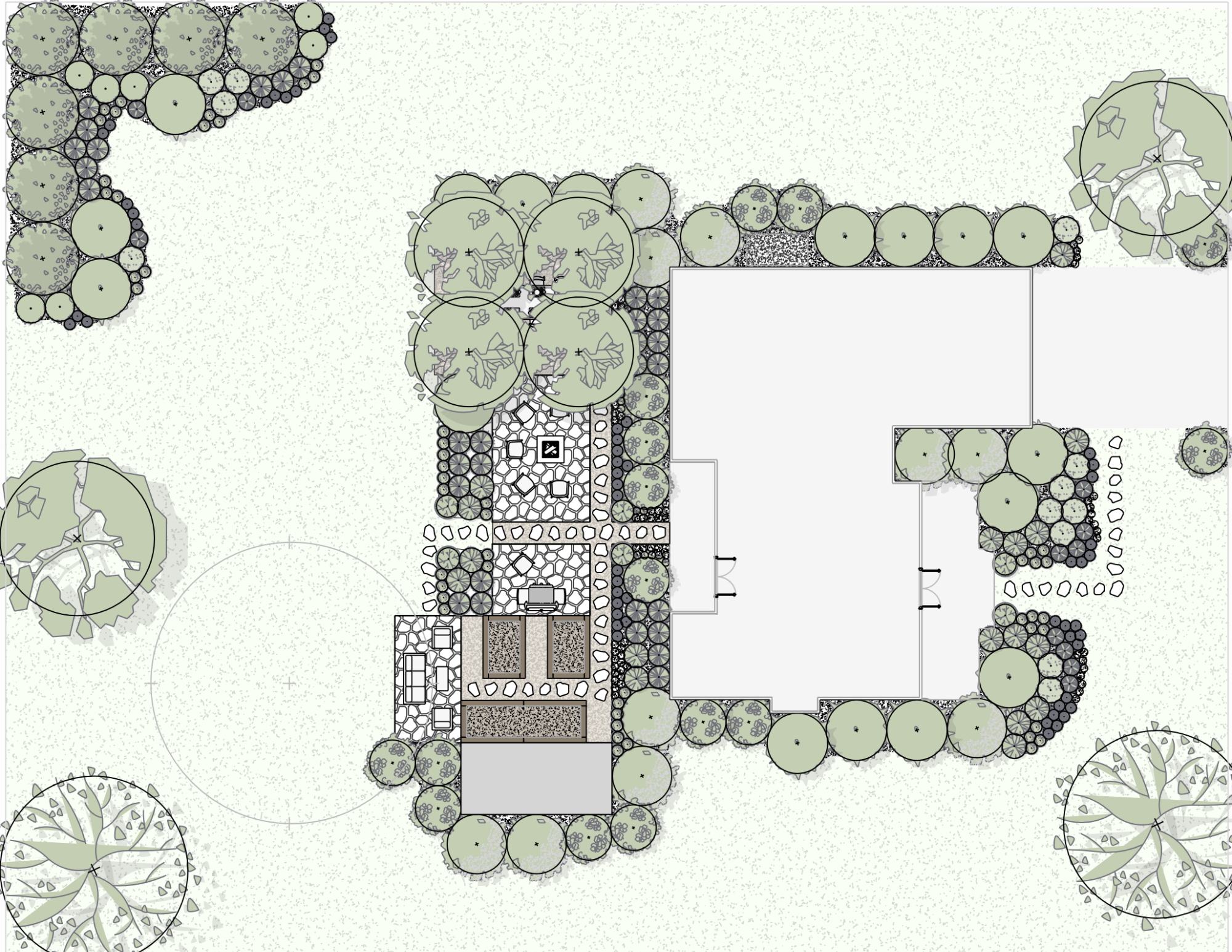 Illustrative placeholder image for Smith Residence Landscape Plan; not an actual master plan